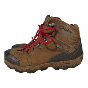 Oboz Womens Brown Leather Premium Bridger Mid B-Dry Boots Size 8